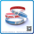 Bracelets faits sur commande de silicone de 1 pouce (HN-SE-044)